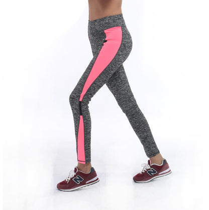 Rylange Naadloze Sportlegging met Hoge Taille en Push-up Effect