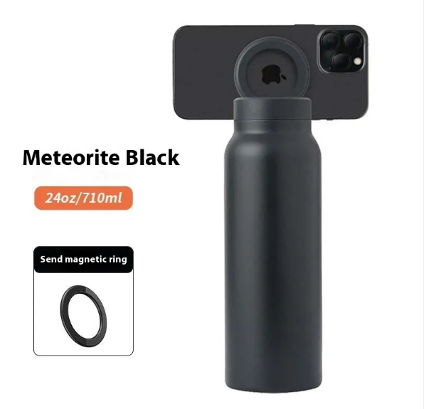 Sport Grip Kettle met Magnetische Telefoonhouder