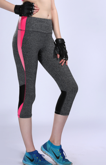 Rylange Naadloze Sportlegging met Hoge Taille en Push-up Effect