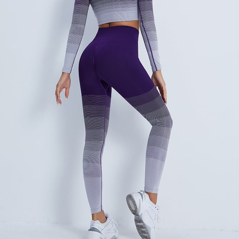 Sportset met Kleurverloop voor Hardlopen en Fitness