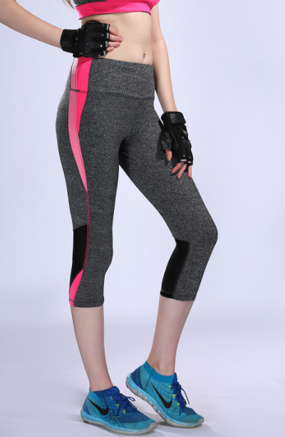Rylange Naadloze Sportlegging met Hoge Taille en Push-up Effect