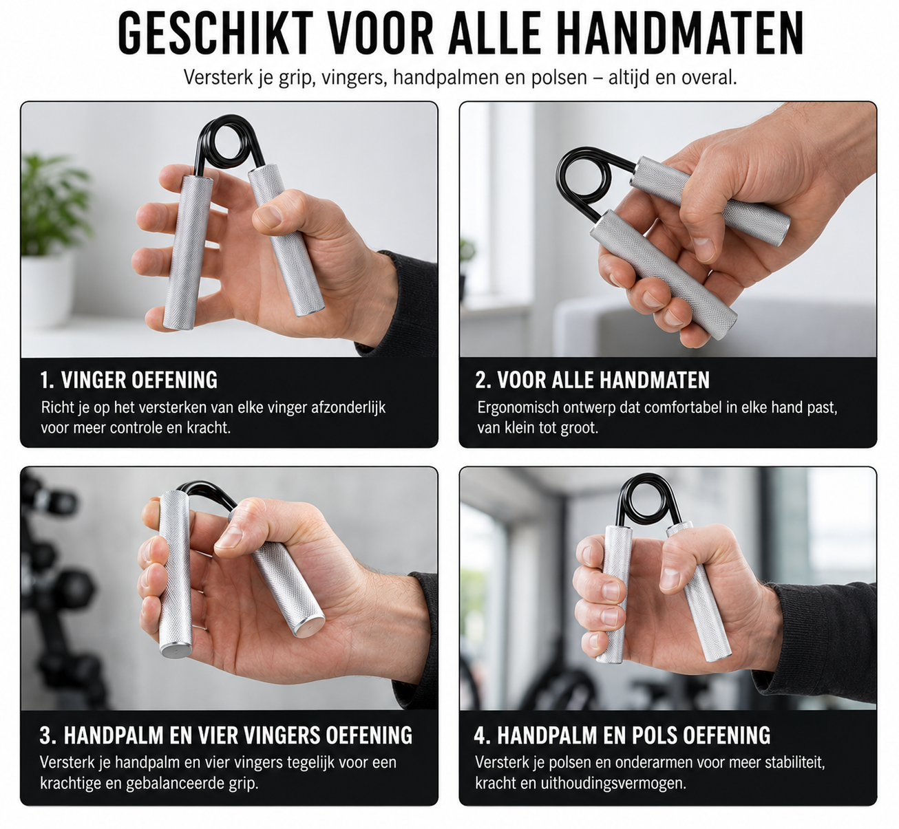 Aluminium Hand Grip Trainer