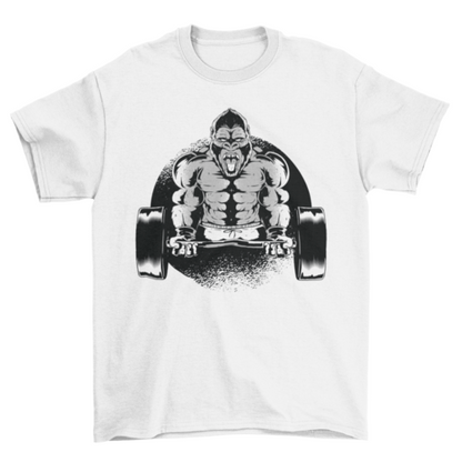 Gorilla Dumbbell T-Shirt