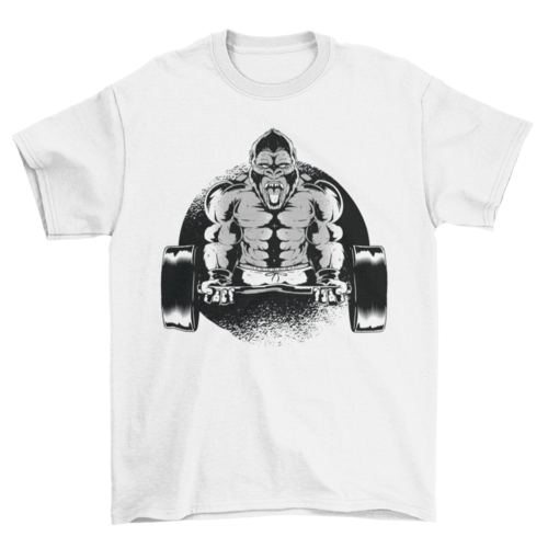 Gorilla Dumbbell T-Shirt