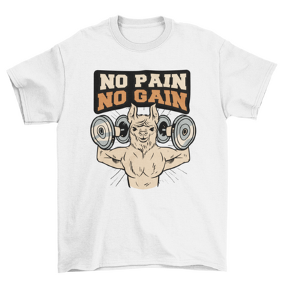 Gym lama t-shirt