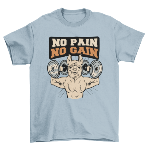 Gym lama t-shirt