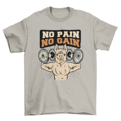 Gym lama t-shirt