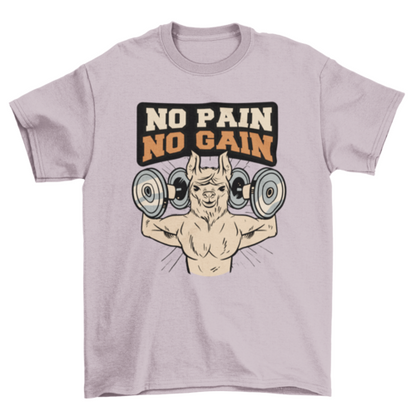 Gym lama t-shirt