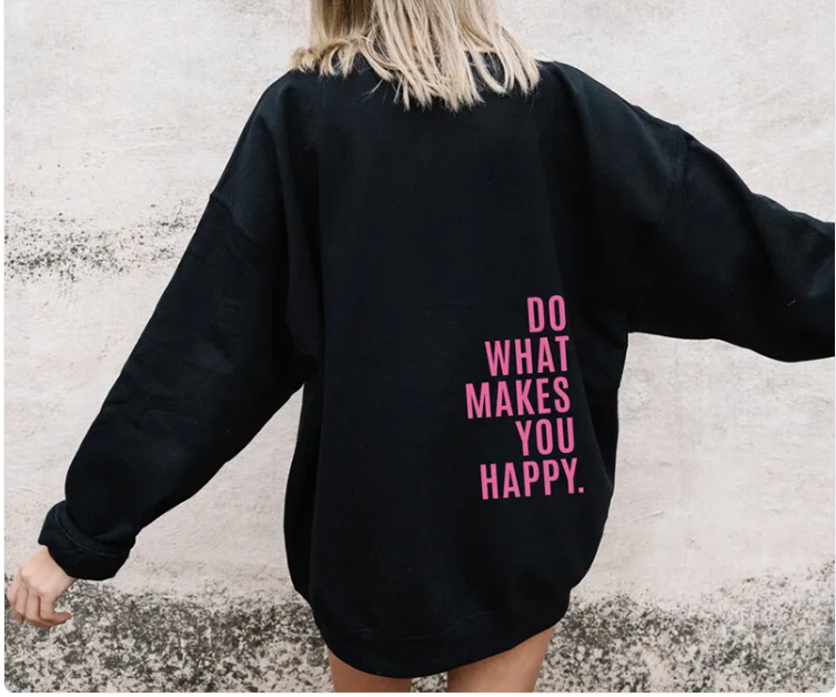 Sporthoodie met Vrolijke Print
