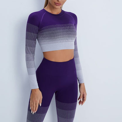 Sportset met Kleurverloop voor Hardlopen en Fitness
