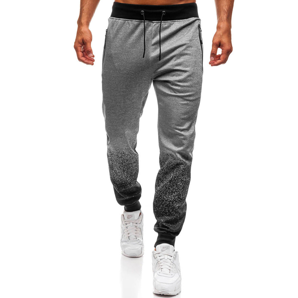 3D Heren Sportbroek met Kleurverloop