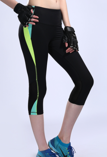 Rylange Naadloze Sportlegging met Hoge Taille en Push-up Effect