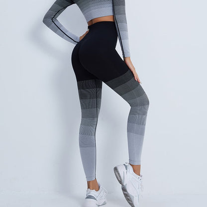 Sportset met Kleurverloop voor Hardlopen en Fitness