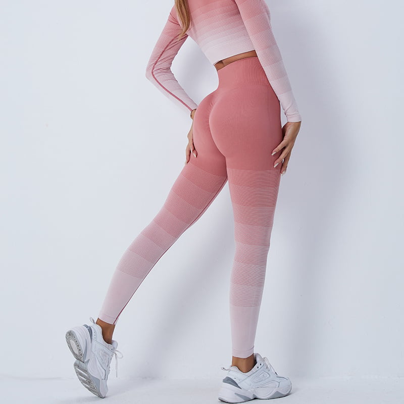 Sportset met Kleurverloop voor Hardlopen en Fitness