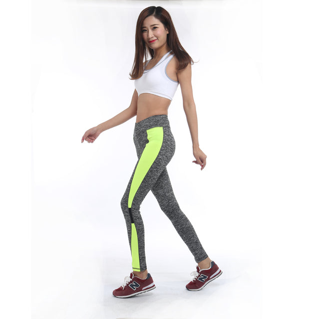 Rylange Naadloze Sportlegging met Hoge Taille en Push-up Effect